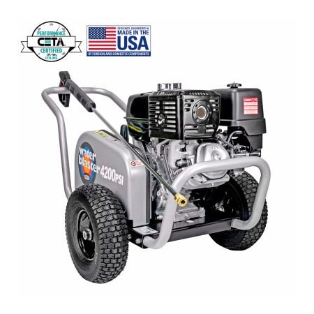 Fna Group Simpson Water Blaster Gas Pressure Washer W/ Honda Engine, 4200 PSI, 4.0 GPM, 3/8" Hose WB4200
